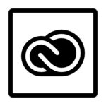 Adobe Creative Cloud icon in iOS 17 Outlined style
